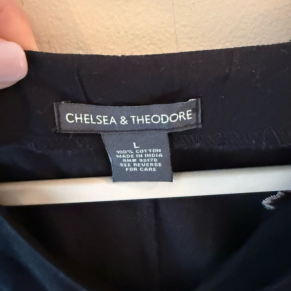 Chelsea & Theodore embroidered Boho romantic drop placed flutter dress L - Picture 3 of 5